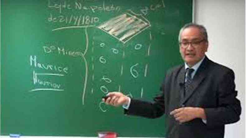 Juan Francisco Balden  professor universitrio de Direito desde 2003(foto: BBC)