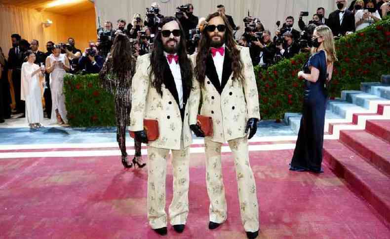 Alessandro Michele e Jared Leto