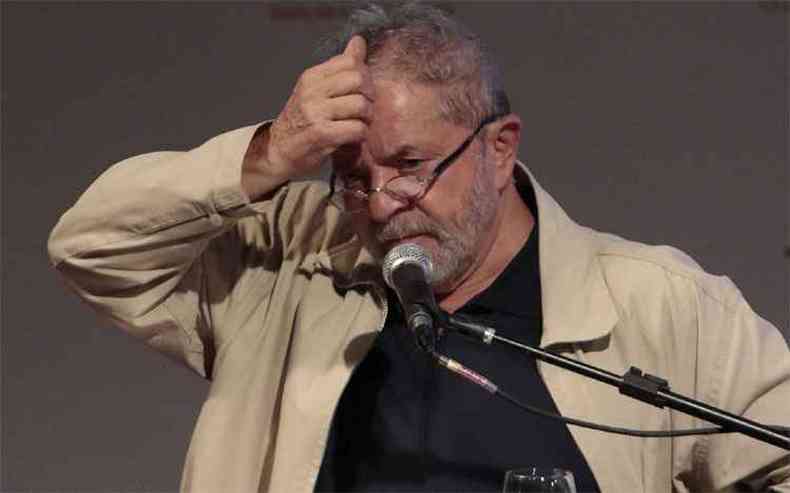 O ex-presidente Luiz Incio Lula da Silva  alvo do delator Fernando Baiano, acusado de ser um dos principais operadores do esquema de corrupo na Petrobras(foto: Miguel Schincariol)