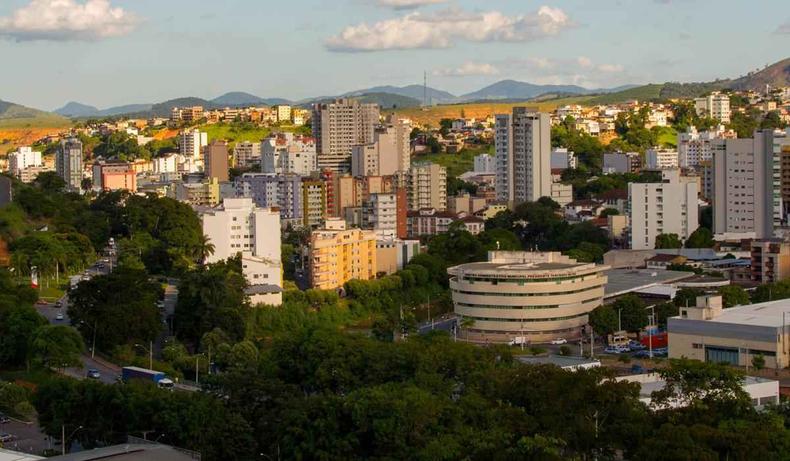 Estupro em idosa ocorreu em abrigo da Prefeitura de Muriaé(foto: Prefeitura de Muriaé/Divulgação) Foto meramente ilustrativa da vista de Muriaé