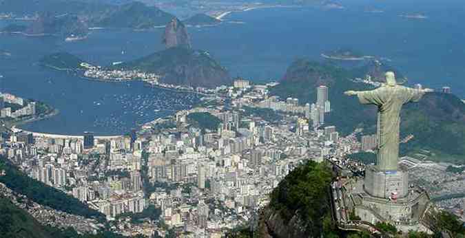 A cidade do Rio de Janeiro recebeu lderes de todo mundo durante a Eco-92 (foto: Divulgao)