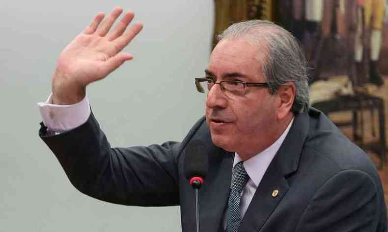 O deputado Eduardo Cunha na Comisso de Constituio e Justia (CCJ), em julho(foto: Lula Marques/ AGPT )