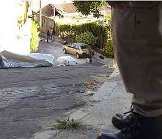 O suspeito se matou logo depois de assassinar a mulher(foto: Cristina Horta/EM/D.A.Press)