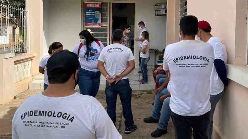 Profissionais da Vigilncia Epidemiolgica em ao em Santa Rita do Sapuca