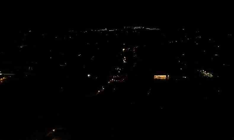Cidade de Macap passa por um racionamento de energia desde o dia 3 de novembro(foto: Reroduo/Rede Amaznica)