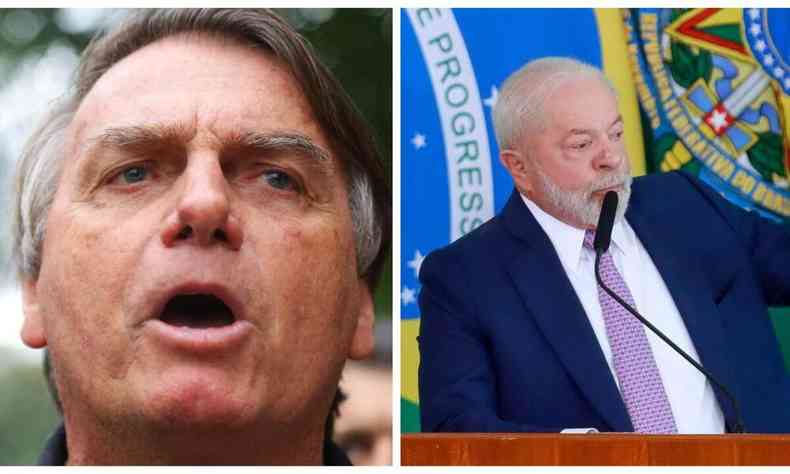 Luiz Incio Lula da Silva e Jair Bolsonaro