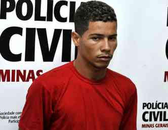 Anbal Moreira da Silva Jnior, de 21 anos, tem passagens na polcia por sequestro, crcere privado, receptao, roubo de carro e adulterao de veculos(foto: Ramon Lisboa/EM DA Press)