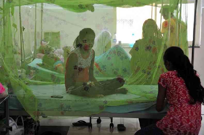 Surtos de dengue so comuns em Uttar Pradesh(foto: Getty Images)