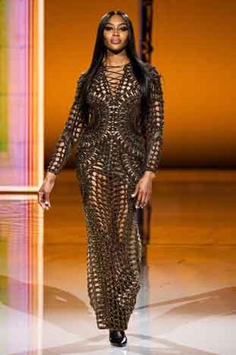 Naomi Campbell(foto: Alessandro Lucioni/Goru/Divulgacao.) Balmain