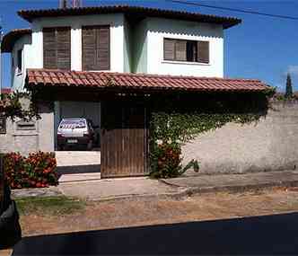 Casa onde o traficante morava em Mucuri(foto: Polcia Civil/Divulgao)