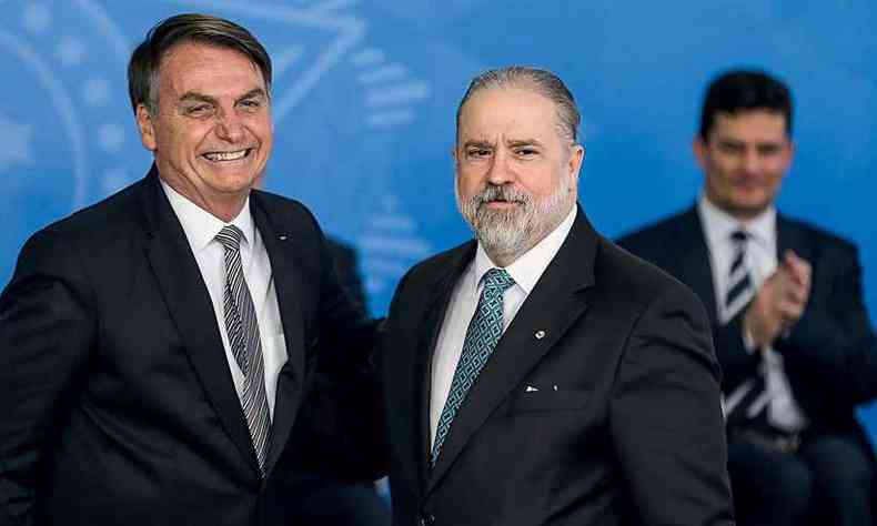Bolsonaro indicou reconduo de Augusto Aras como procurador-geral da Repblica(foto: Jos Cruz/Agncia Brasil)