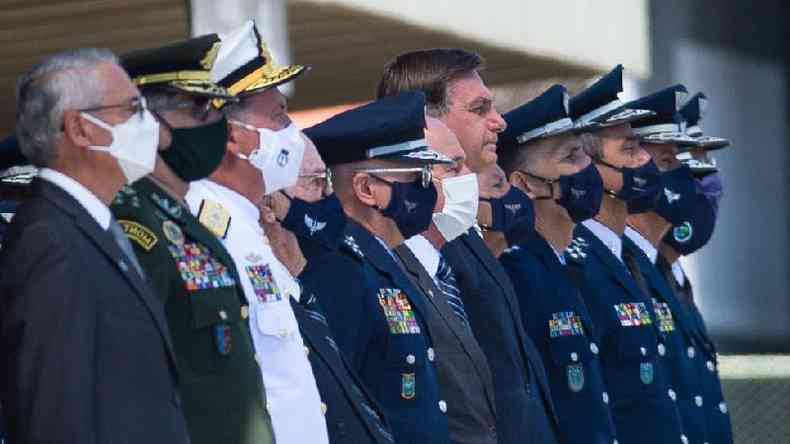 Com Bolsonaro, militares voltaram ao poder sem ruptura institucional(foto: Getty Images)