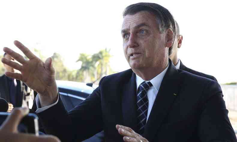 Presidente Bolsonaro minimizou os efeitos da COVID-19 desde seu incio, incentivou aglomeraes sem necessidade (foto: Antnio Cruz/Agncia Brasil)