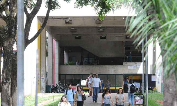 Campus Pampulha da UFMG(foto: Rodrigo Clemente/EM/D.A PRESS) Campus Pampulha da UFMG(foto: Rodrigo Clemente/EM/D.A PRESS)