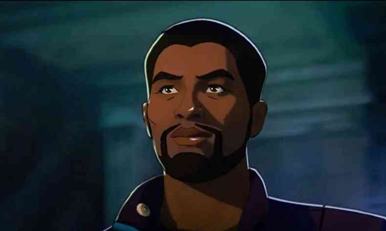 Chadwick Boseman como T'Challa em 'What, If...?'