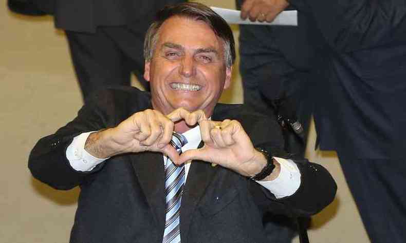 Bolsonaro ficou irritado ao ser questionado sobre seu patrimnio e o uso do auxlio-moradia (foto: Lula Marques/Agencia PT )