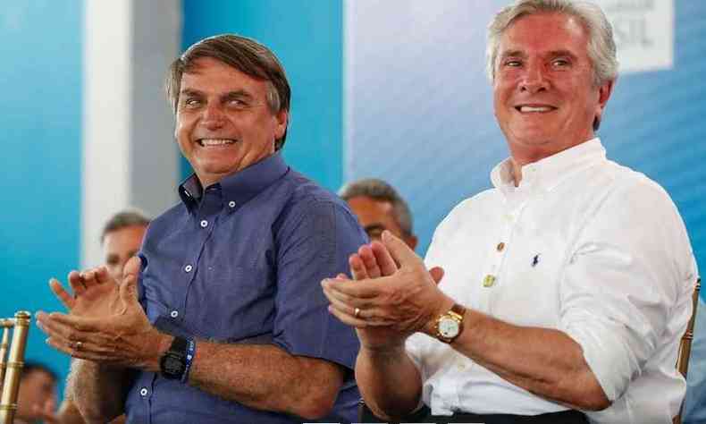 Bolsonaro ganhou o apoio do ex-presidente Fernando Collor(foto: Alan Santos/PR - 5/11/20)