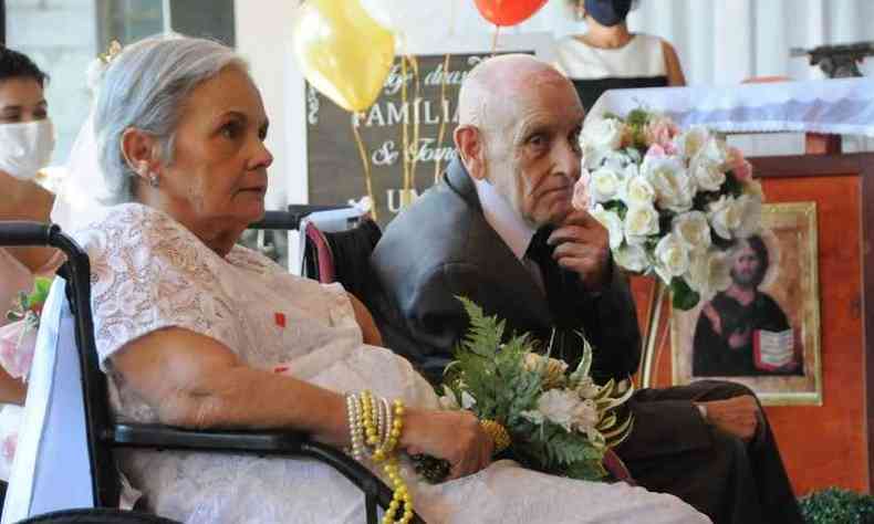 Neide Antnia Samos, 68, e Rodrigo Antnio Bethonico, 84(foto: Juarez Rodrigues/EM/D.A Press)