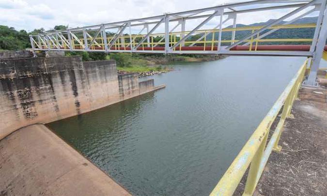 Represa Rio Manso em abril de 2018(foto: Beto Novaes/EM/DA Press) Represa Rio Manso em abril de 2018(foto: Beto Novaes/EM/DA Press)