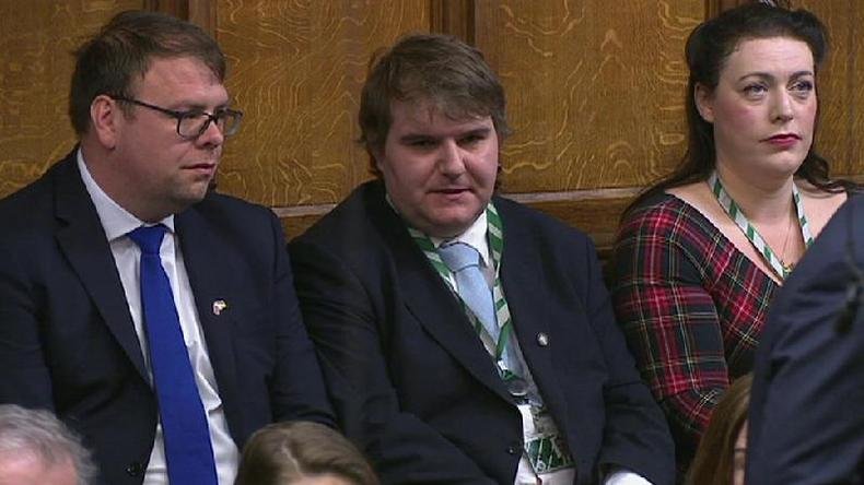 Jamie Wallis na House of Commons