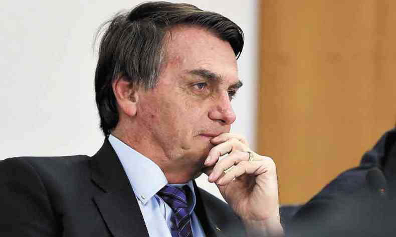 Governo do presidente Jair Bolsonaro reduz investimentos no programa de auxlio  baixa renda(foto: MARCOS CORREA/PR)