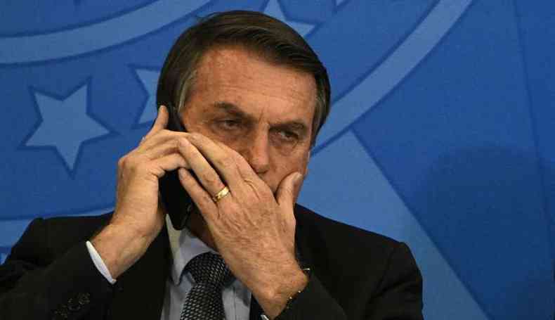 '' um erro avaliar que as eleies municipais transformaram Bolsonaro num pato manco''(foto: PR/Divulgao)