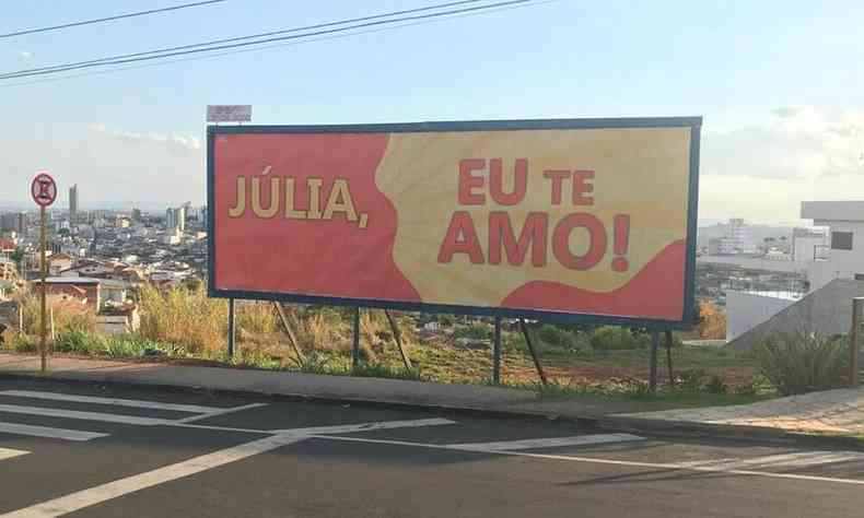 O amor marcou dois bairros de Varginha(foto: Bruno Faria/divulgao)