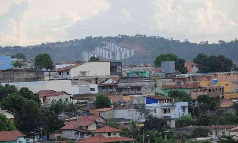 Bairro Justinpolis, em Ribeiro das Neves, onde ocorreu o homicdio(foto: Gladyston Rodrigues/EM/D.A Press - 10/3/11)