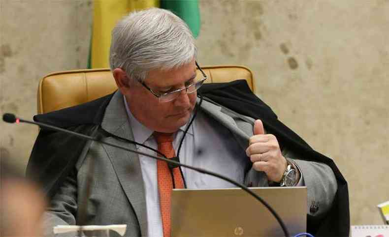 O procurador-geral da Repblica, Rodrigo Janot, tenta tirar do papel promessa feita por ele de criar procuradoria anticorrupo(foto: Lula Marques)