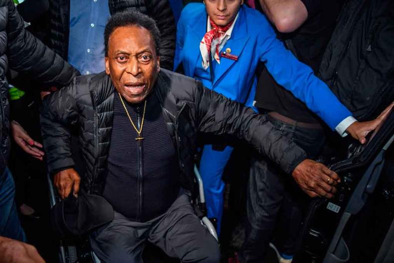 Pelé estava internado em São Paulo(foto: Nélson Almeida/AFP - 9/4/19) Pelé estava internado em São Paulo(foto: Nélson Almeida/AFP - 9/4/19)
