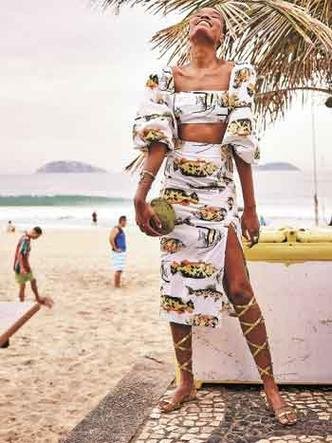 (foto: amarante do brasil/divulgação) Saia estampada