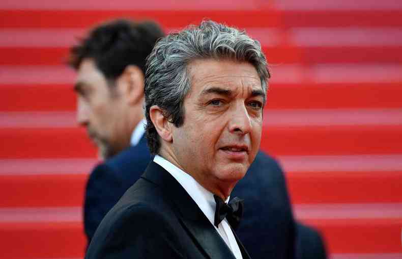 Ricardo Darn em Cannes, em maio passado, onde acompanhou a estreia de Todos j sabem, de Asghar Fahradi, na competio pela Palma de Ouro(foto: ALBERTO PIZZOLI/AFP)