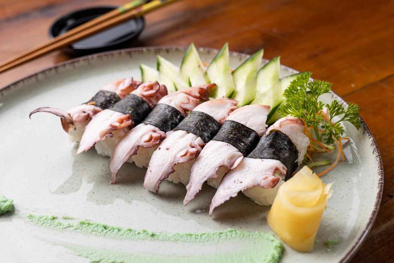 sushi de polvo Kanpai