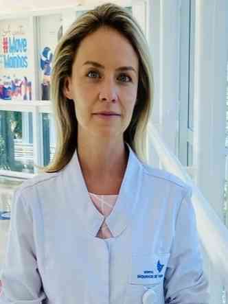 Camila Ceron, coordenadora do Servio de Fonoaudiologia do Hospital Moinhos de Vento (foto: Hospital Moinhos de Vento/Divulgao)
