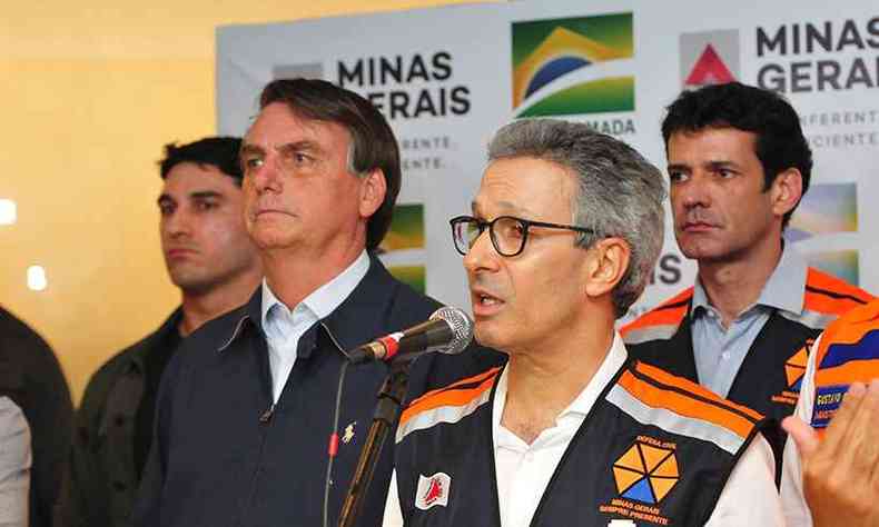 Encontros com Bolsonaro e Marcelo lvaro Antnio fizeram parte da agenda de Zema nesta tera (25/5)(foto: Gladyston Rodrigues/EM/D.A Press - 30/01/2020)