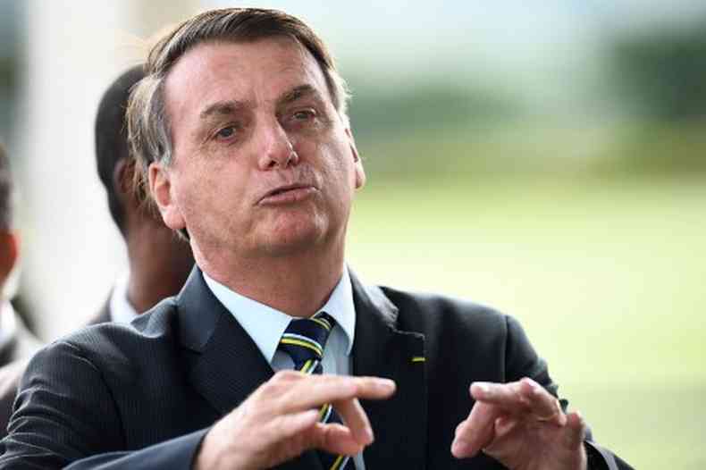 Presidente da Repblica, Jair Bolsonaro(foto: Evaristo S/AFP)