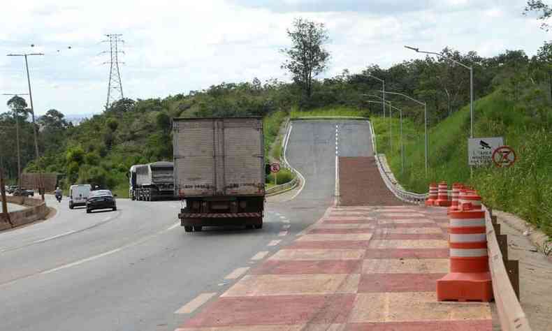 rea de escape fica no Km 541 do Anel Rodovirio de BH