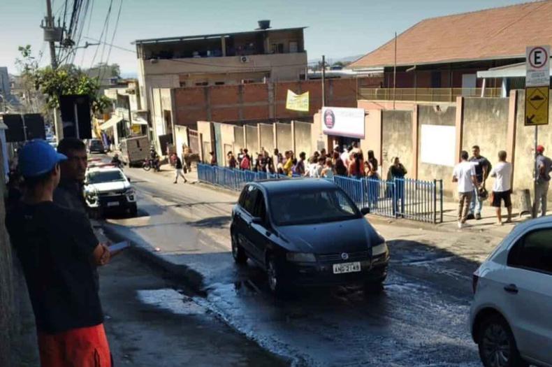 Aulas na escola foram suspensas