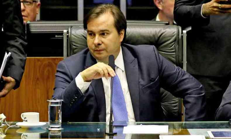 Rodrigo Maia negou que auxlios  Estado vai custar R$ 180 bilhes  Unio (foto: Fbio Rodrigues/Agncia Cmara)