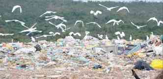 Lixo de Esmeraldas, na Grande BH,  um dos que continuam ativos(foto: Beto Novaes/EM/D.A Press %u2013 9/6/12 )