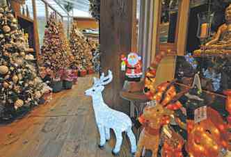 Lojistas esperam que consumidor invista no Natal para fechar em o ano melhor(foto: Cristina Horta/EM/D.A PRESS )