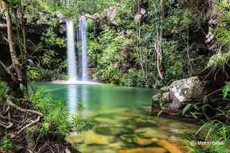cachoeira em Alto Paraso de Gois (foto: Divulgao/Prefeitura de Alto Paraso de Gois )