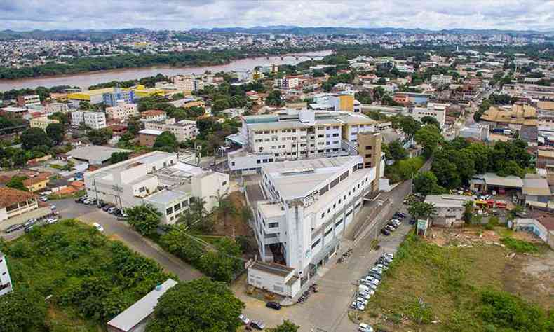 O Hospital Bom Samaritano est localizado no Bairro Vila Isa, periferia de Governador Valadares(foto: Divulgao HBS)