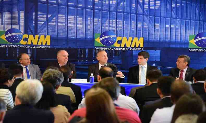 CNM reunida com Agnaldo Ribeiro