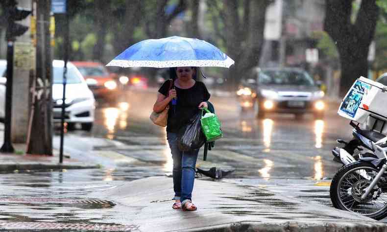 chuva em BH