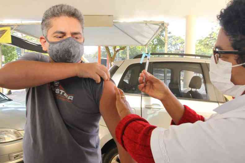 Eduardo Minelli, de 49 anos, espera que a populao tenha mais zelo pelo prximo na pandemia(foto: Jair Amaral/EM/D.A Press)