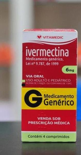 Ivermectina 6mg vitamedic genericos 4 comprimidos