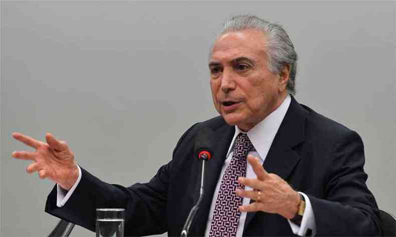 O vice-presidente Michel Temer est em Nova York para palestras dirigidas a investidores e advogados na Ordem dos Advogados(foto: Antnio Cruz/Agncia Brasil)