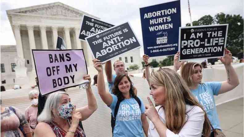 Protestos contra o aborto