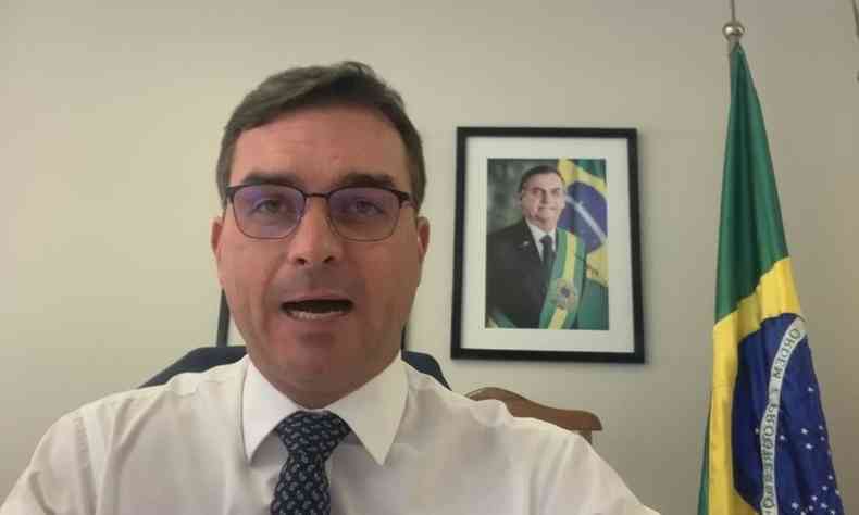 O senador tambm afirmou que a verdadeira inteno da CPI  na verdade 'atencipar 2022' e atrapalhar a reeleio de Jair Bolsonaro (foto: Redes Sociais/Reproduo)